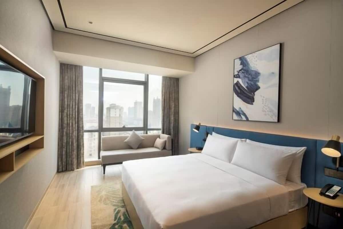 1 chambre, literie de qualité supérieure, couette en duvet d'oie