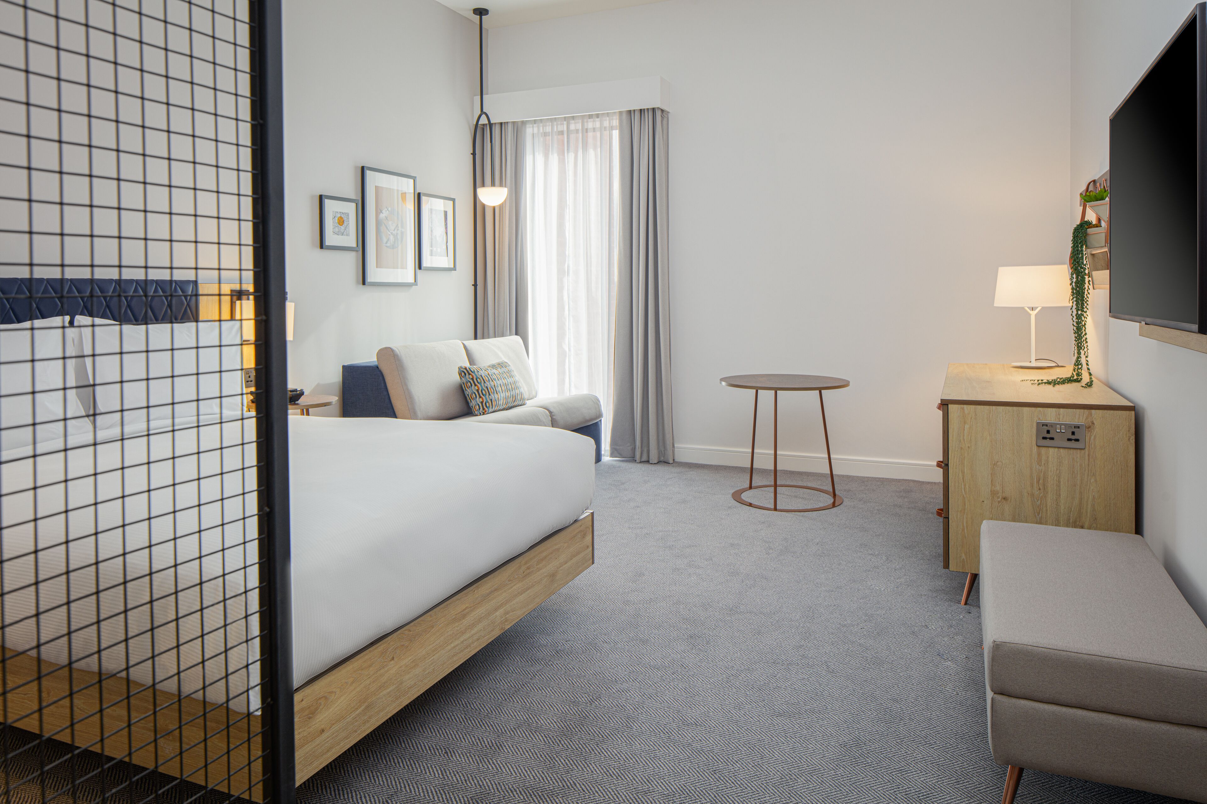 room, 1 queen bed with sofa bed | 1 bedroom, premium bedding, in-room safe, individually furnished