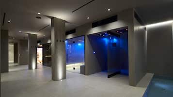 Experience a spacious, open lobby with a seating area and reception desk, perfect for relaxation and check-in.