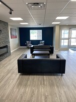 Sala de estar en el lobby