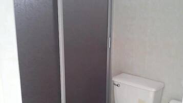 Standard Double Room | Bathroom | Shower, towels, soap, toilet paper