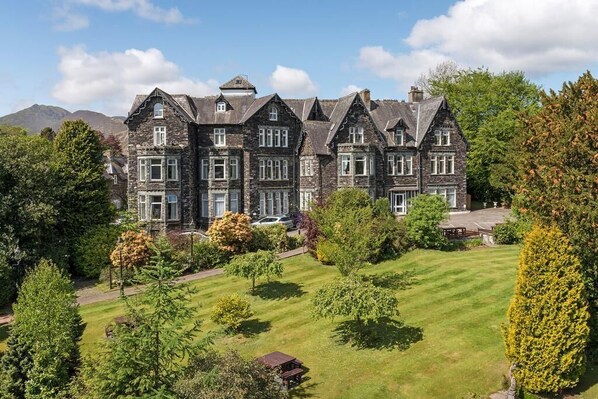 Façade de l’hébergement