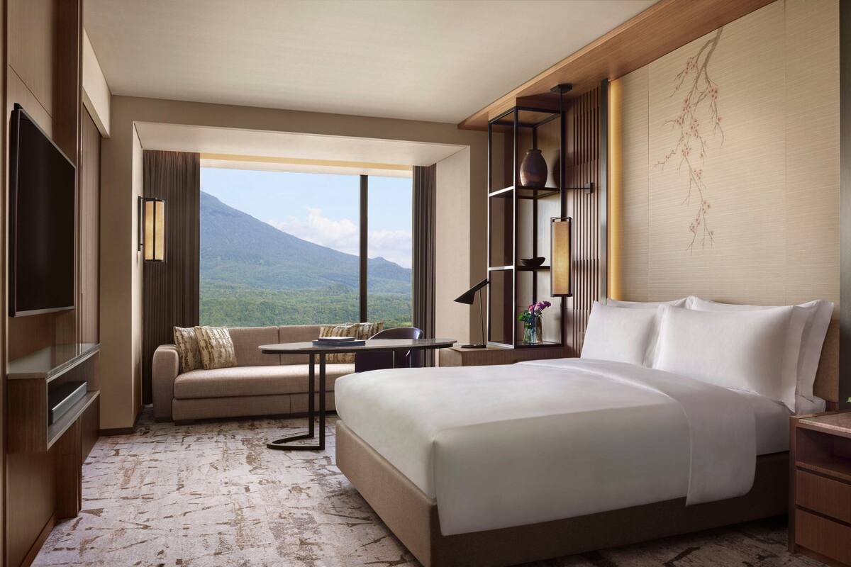 suite, 1 bedroom, non smoking | minibar, in-room safe, individually furnished, desk