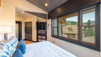 Luxury Condo | Premium bedding, down comforters, individually decorated