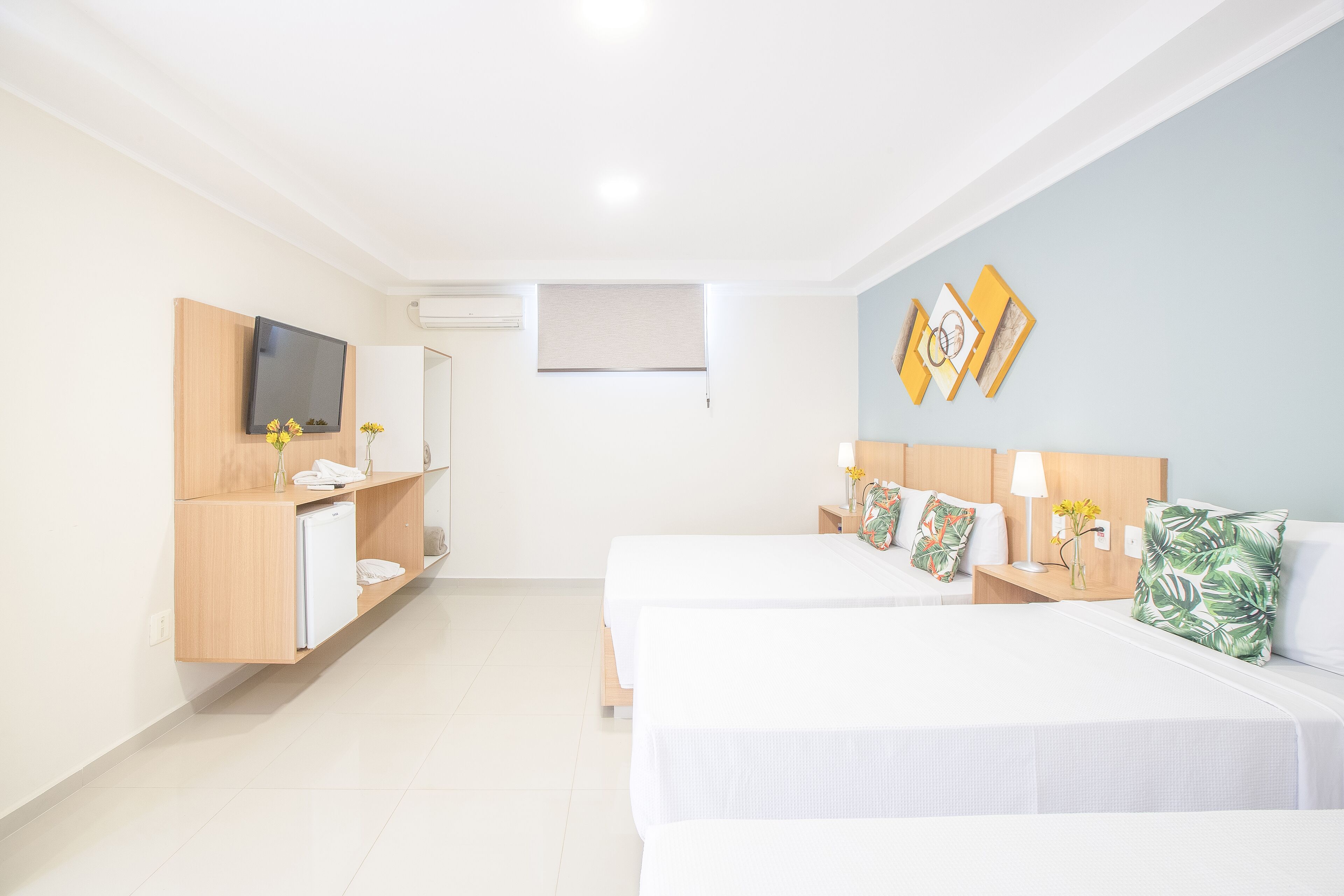 superior quadruple room | minibar, laptop workspace, blackout curtains, free wifi