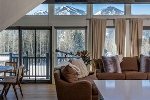 Fernseher, Kamin, Bücher