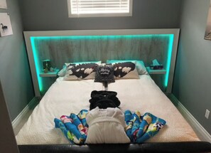 2 habitaciones, tabla de planchar con plancha, wifi y ropa de cama
