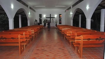 Utendørs bankettområde