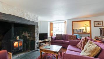 TV, fireplace, Netflix, streaming services