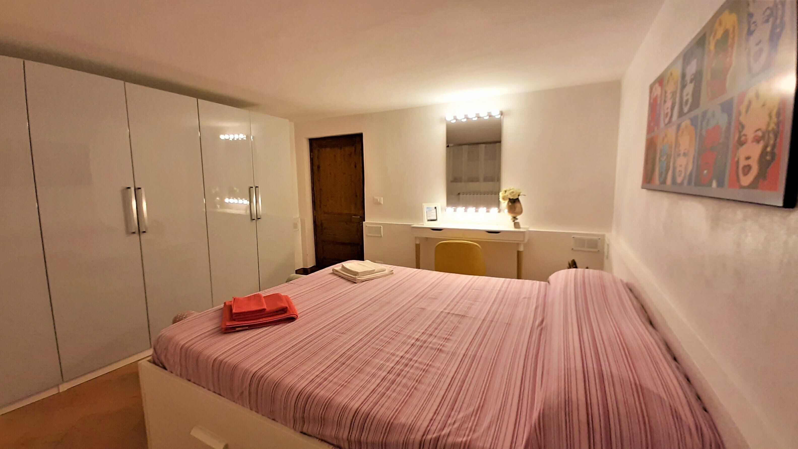 1 bedroom, iron/ironing board, travel crib, WiFi