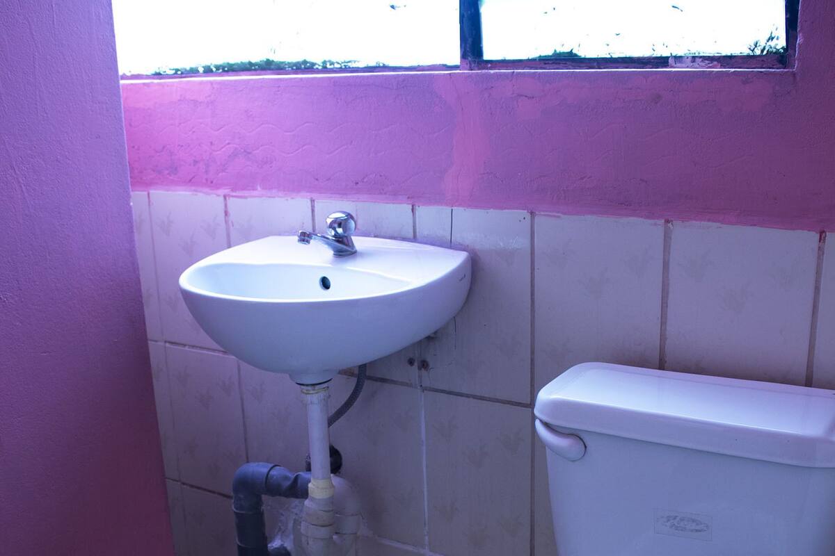 shower, rainfall showerhead, towels