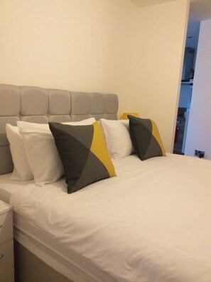 Desk, iron/ironing board, travel crib, free WiFi