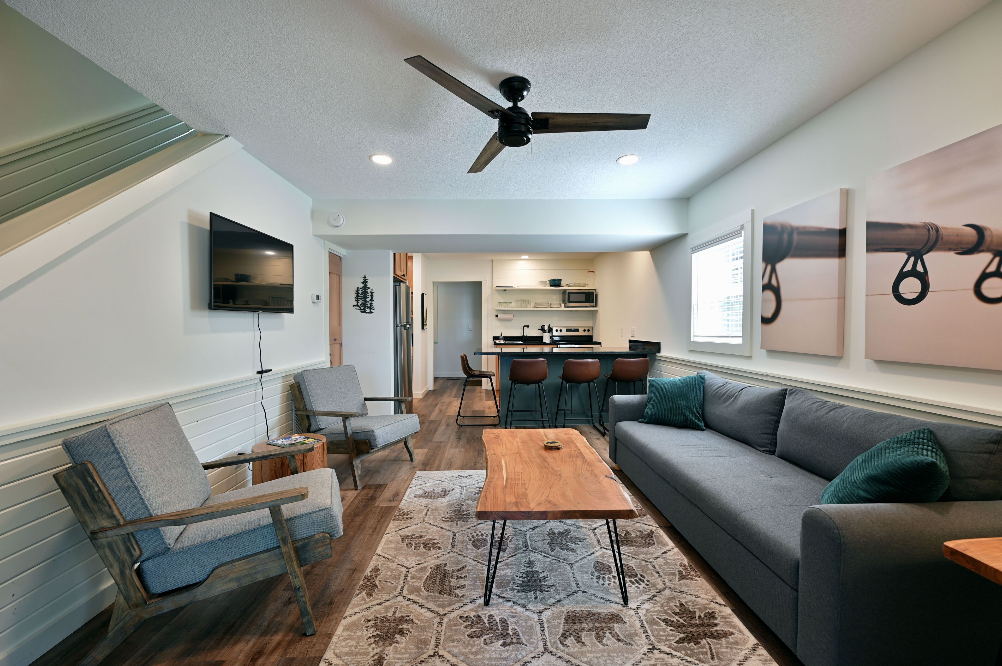 TV connectée, baby-foot, table de tennis de table