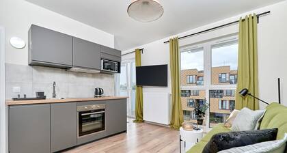 Functional Apartment in Wrocław | Balcony | WiFi