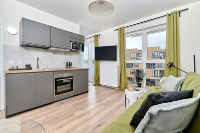 Functional Apartment in Wrocław | Balcony | WiFi