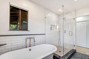 Een douche, een haardroger