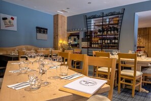 Dîner servi sur place