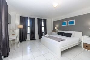 Apartment (1 Bedroom) | 1 bedroom, laptop workspace, WiFi, bed sheets