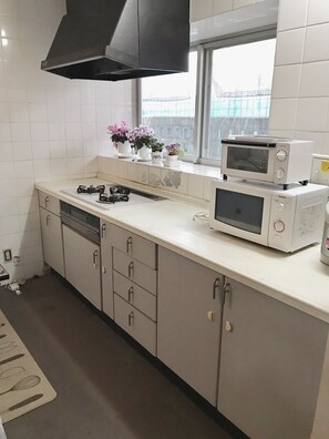 Fridge, microwave - Yadokari Okinawa (Yomitan)