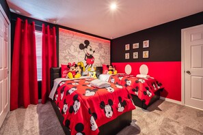 9 bedrooms, individually decorated, individually furnished
