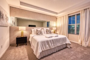 9 bedrooms, individually decorated, individually furnished
