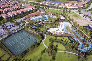Sports court - Lovely Vacation House With Private Pool at Solterra Resort (5349) (Davenport)
