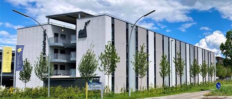 Fachada del alojamiento