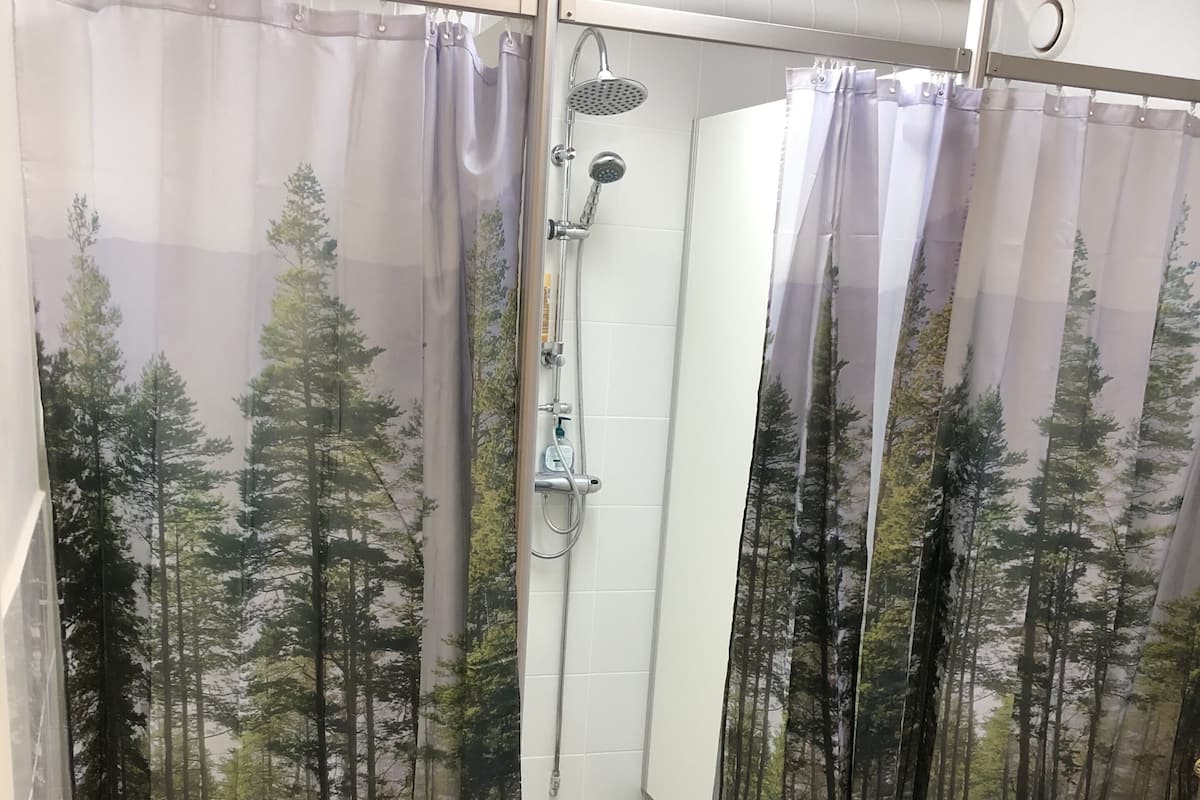 Dusj på badet