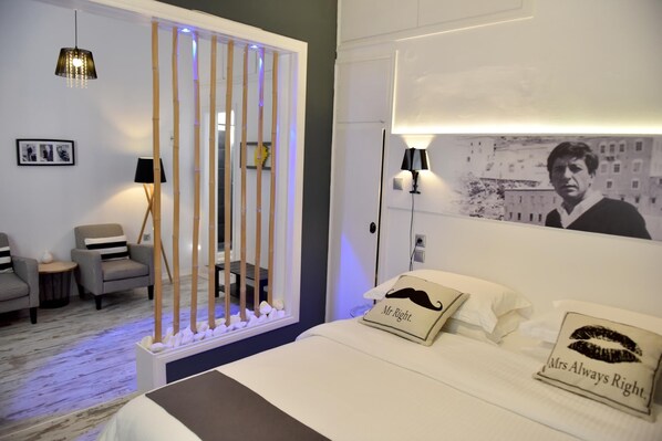 Dobbeltrom – executive | Safe på rommet, skrivebord for bærbar PC, wi-fi (inkludert) og sengetøy