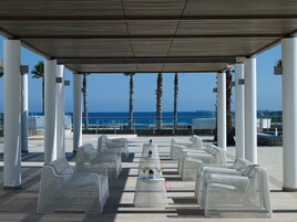 Sala de estar en el lobby