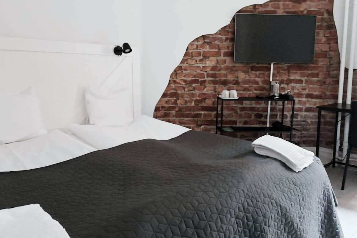 Habitación doble Premium | 1 habitación, ropa de cama hipoalergénica, wifi gratis y ropa de cama