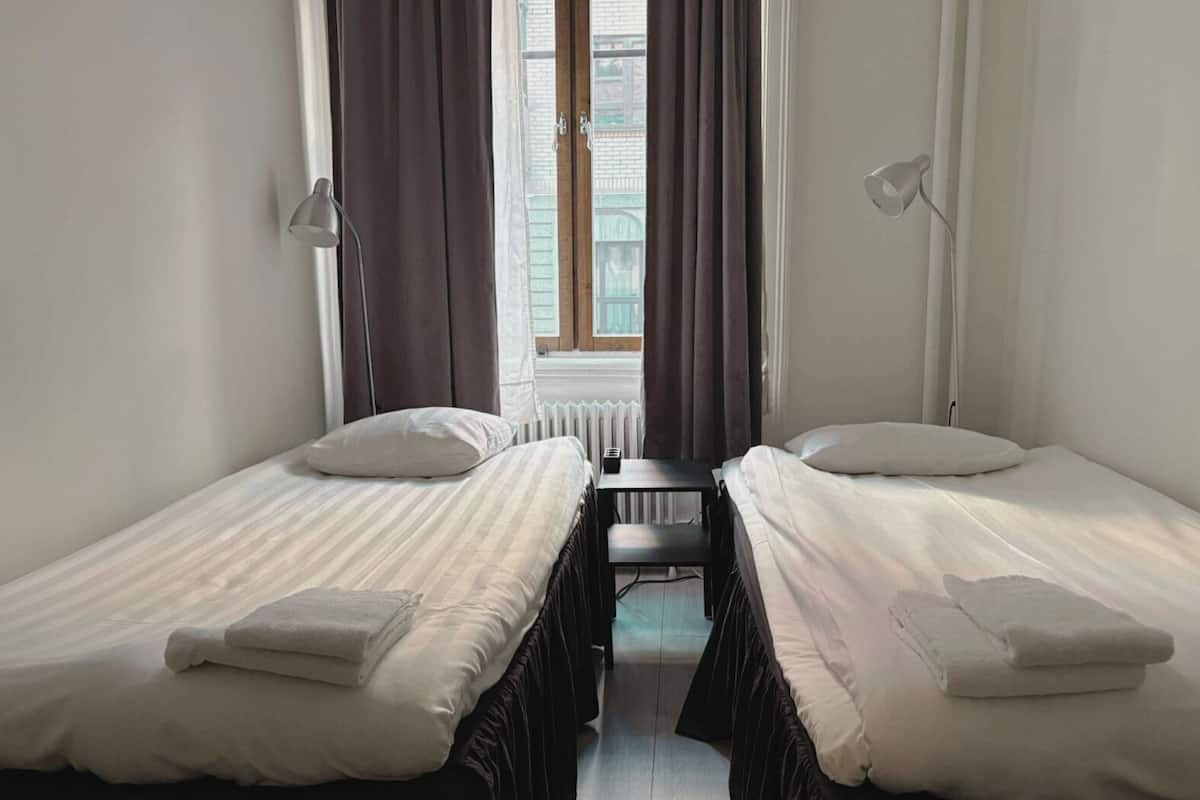 1 habitación, ropa de cama hipoalergénica, wifi gratis y ropa de cama