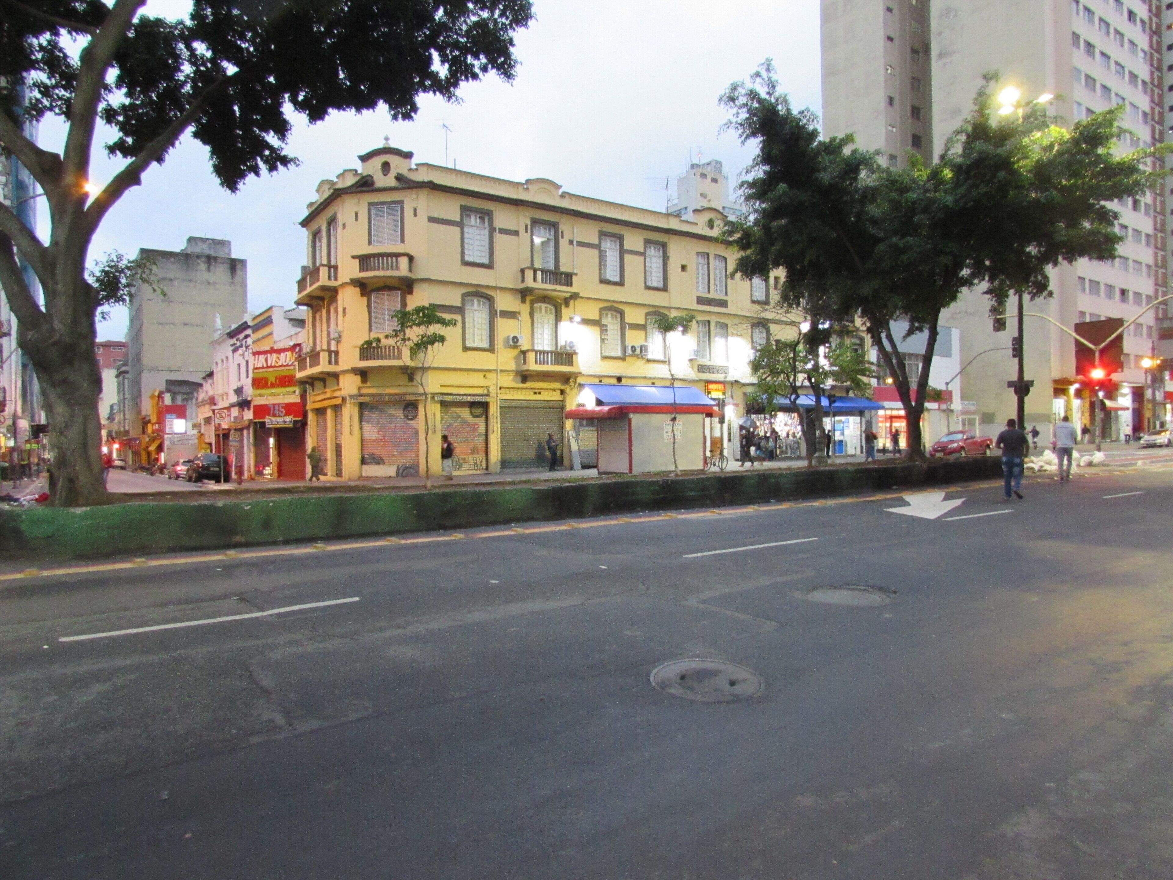 front of property – evening/night