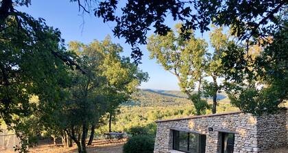 Nice house with swimming pool in Bonnieux, Luberon Park