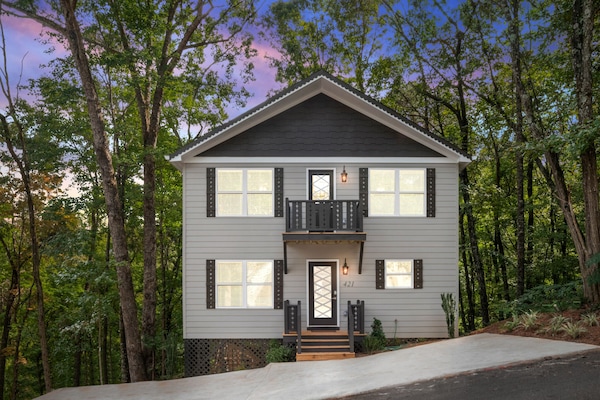 Many walk to town--located beside the top of the GA Mountain Coaster