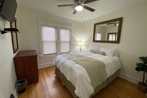 4 bedrooms, iron/ironing board, travel cot, free WiFi