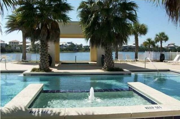 Piscine chauffée