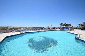 Indoor pool, a heated pool