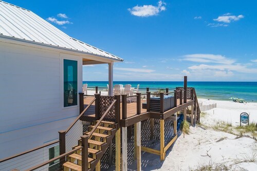 Coastal Cabana! 7 Bed 7 Bath Gulf Front Luxury Home!  Private Heated Pool!