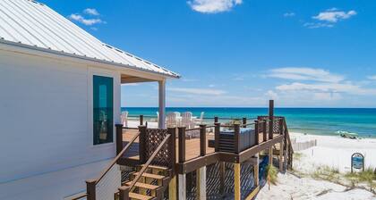 Coastal Cabana! 7 Bed 7 Bath Gulf Front Luxury Home! Private Heated Pool!