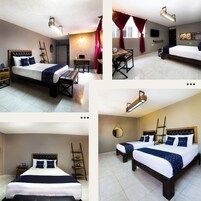 In-room safe, desk, laptop workspace, soundproofing