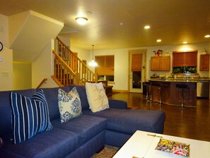 TV connectée, cheminée