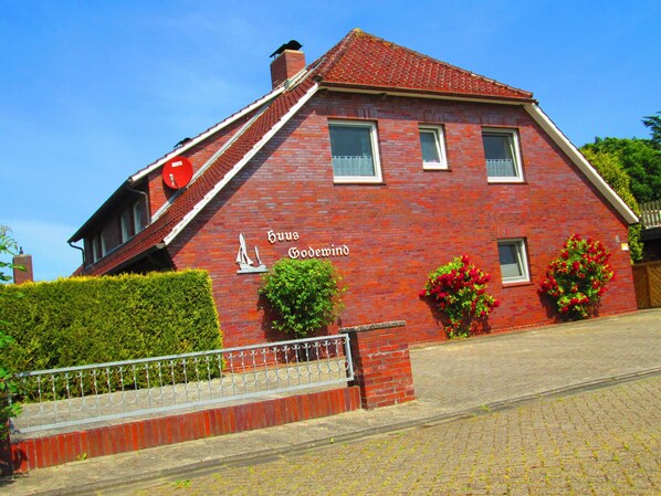 Ferienhaus (Risel-Ferienhaus im Huus Godewind) | Außenbereich