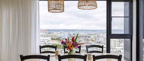 Penthouse Exécutif, 2 chambres, non-fumeur, vue océan | Vue de la chambre