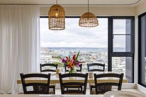 Executive-penthouselejlighed - 2 soveværelser - ikke-ryger - havudsigt | Udsigt fra værelset