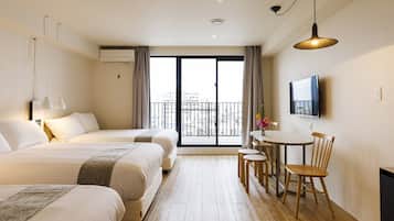 2 habitaciones, ropa de cama de alta calidad y colchones con pillow-top