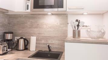 Apartemen (Frau Clara Haus - Ecke 4) | Dapur pribadi