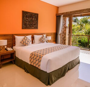 Deluxe Room, Pool View | Hypo-allergenic bedding, desk, free WiFi, bed sheets - Kahayana Suites (Ubud)