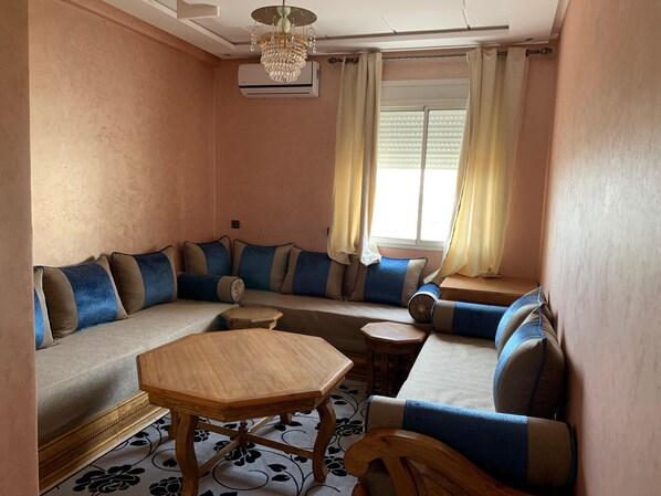 Huoneisto (Agadir Appartement de Vacances) | Olohuone