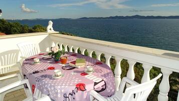 Apartemen (Apartment Vlahov) | Balkon